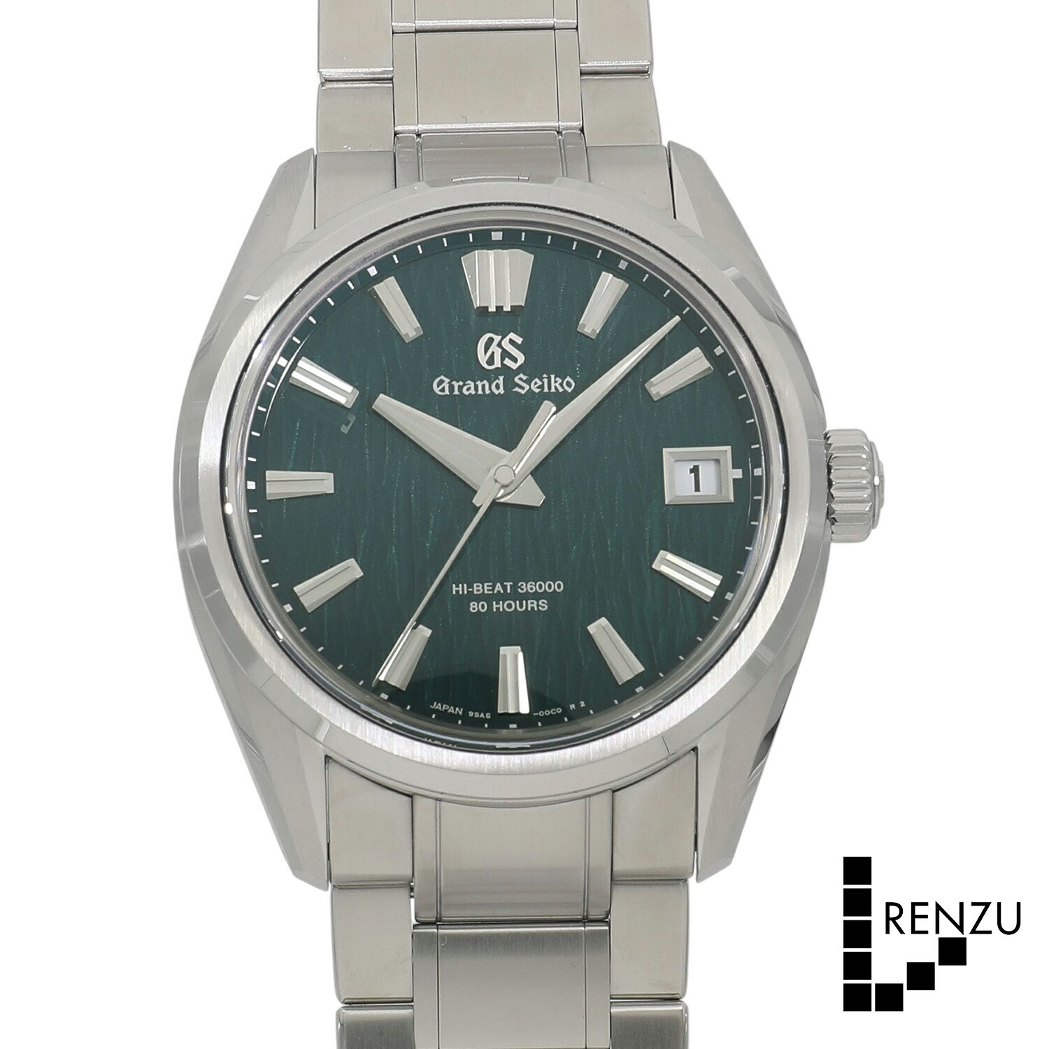 [中古]セイコー グランドセイコー エボリューション9 コレクション メカニカル ブティックオンライン専用モデル SLGH011 / 9SA5-00C0 グリーン メンズ 送料無料 腕時計 【ローン48回無金利】