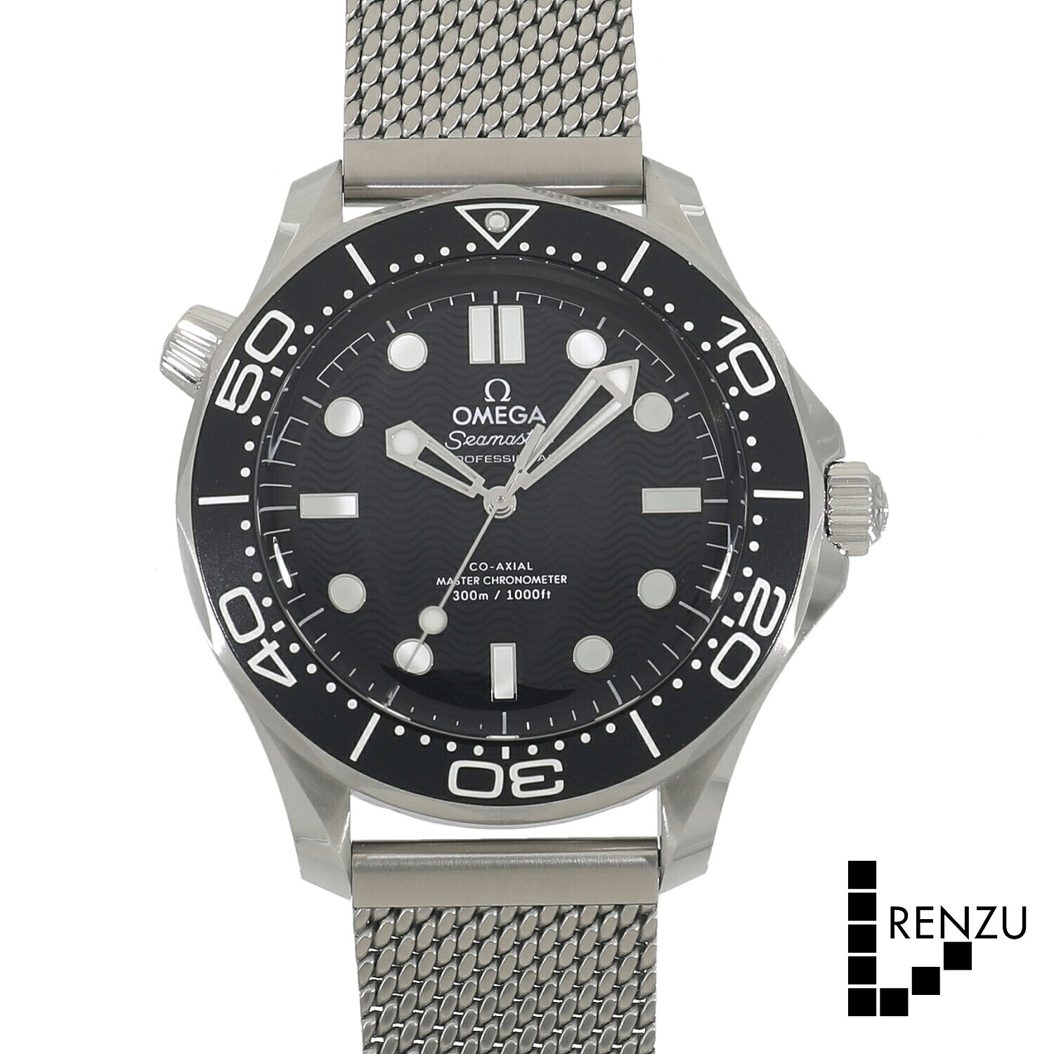 [新品]オメガ シーマスター ダイバー 300M コーアクシャル マスター クロノメーター 42MM 210.30.42.20.01.010 ブラック メンズ 送料無料 腕時計 【ローン48回無金利】