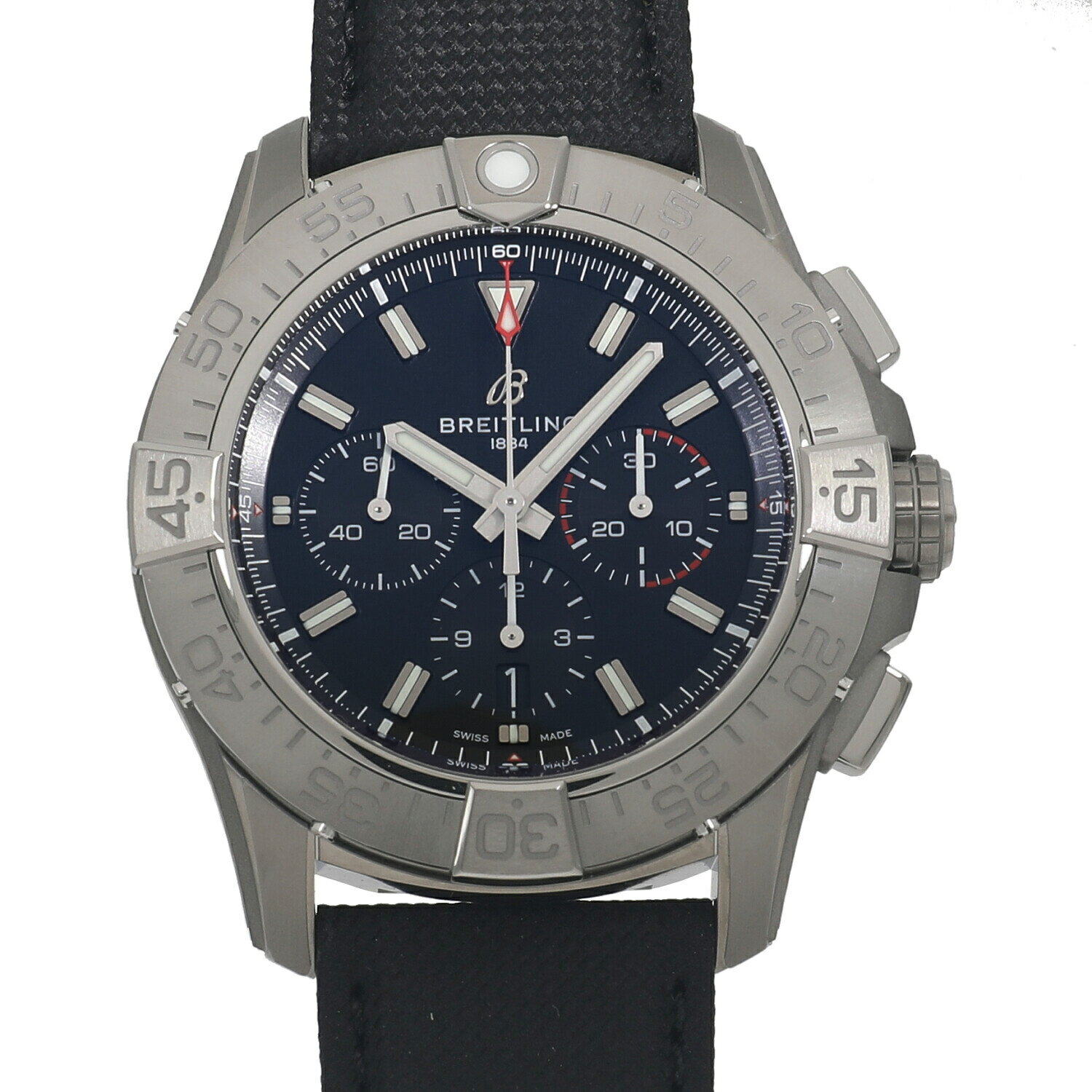 [新品]ブライトリング スーパー アベンジャー B01 クロノグラフ 46 EB0148101B1X1 ブラック メンズ 送料無料 腕時計 【ローン48回無金利】