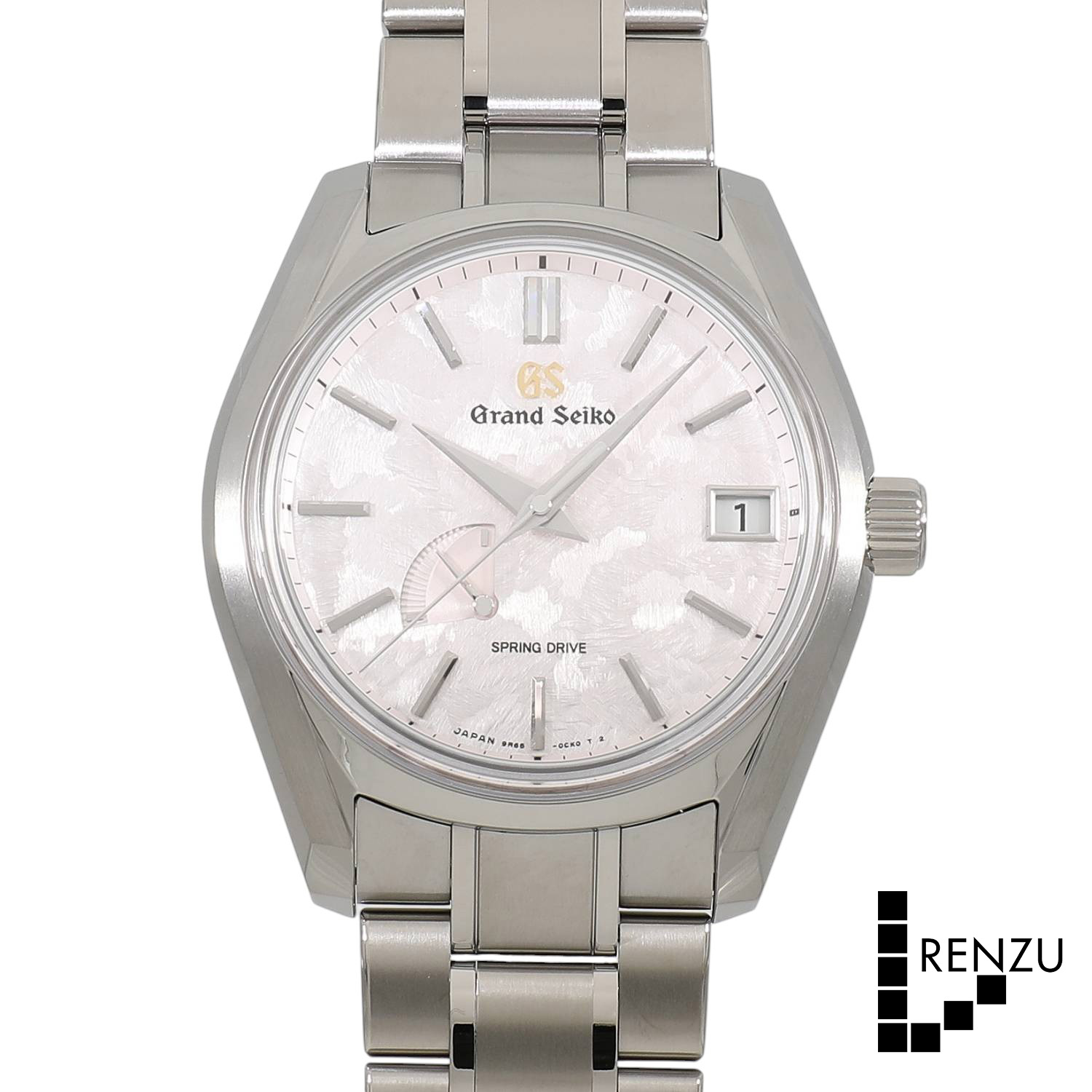 [未使用]セイコー グランドセイコー ヘリテージコレクション 二十四節気シリーズ 春分・花筏 SBGA443 / 9R65-0DG0 ピンク メンズ 送料無料 腕時計 【ローン48回無金利】