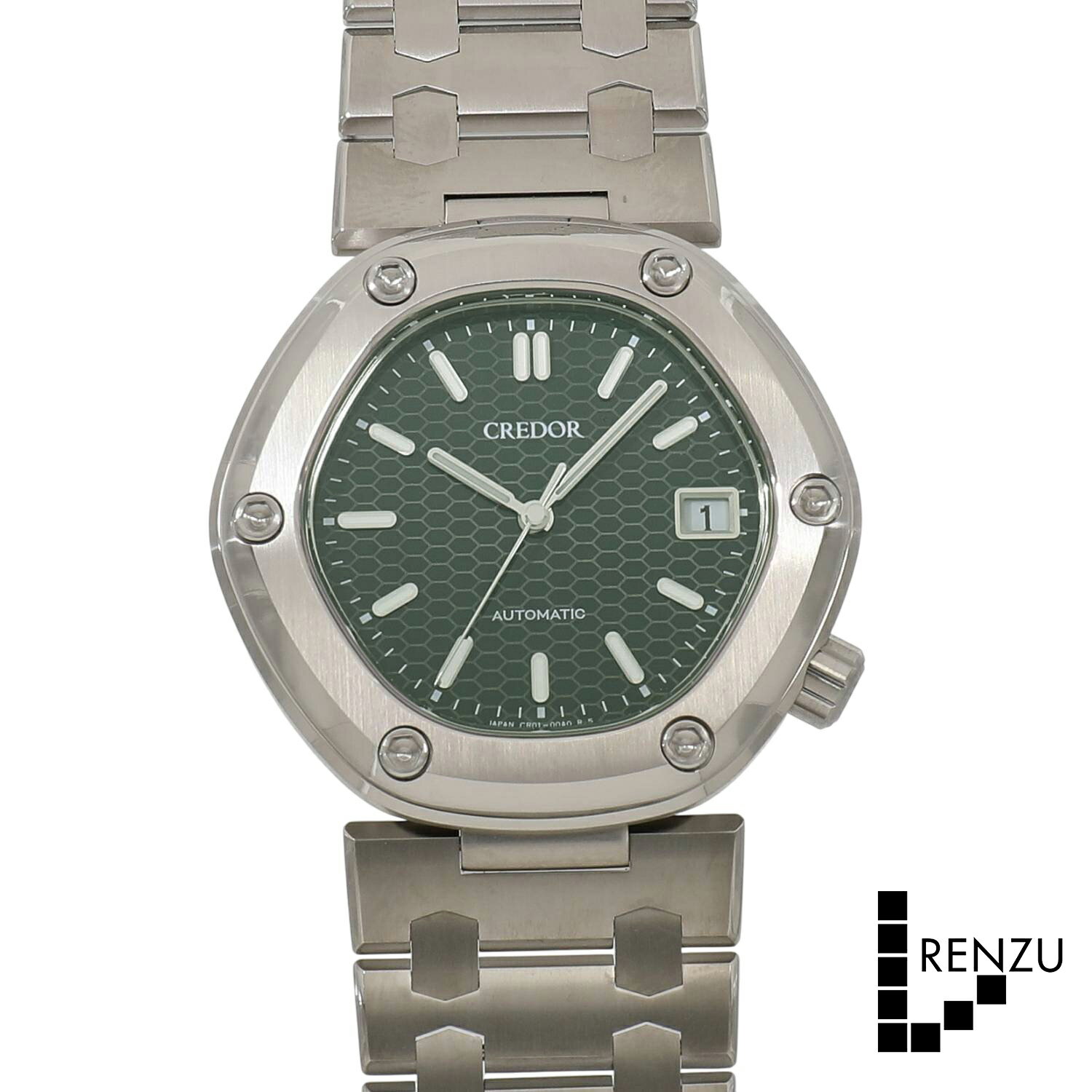 [未使用]セイコー クレドール ロコモティブ GCCR997 / CR01-00B0 グリーン メンズ 送料無料 腕時計 【ローン48回無金利】