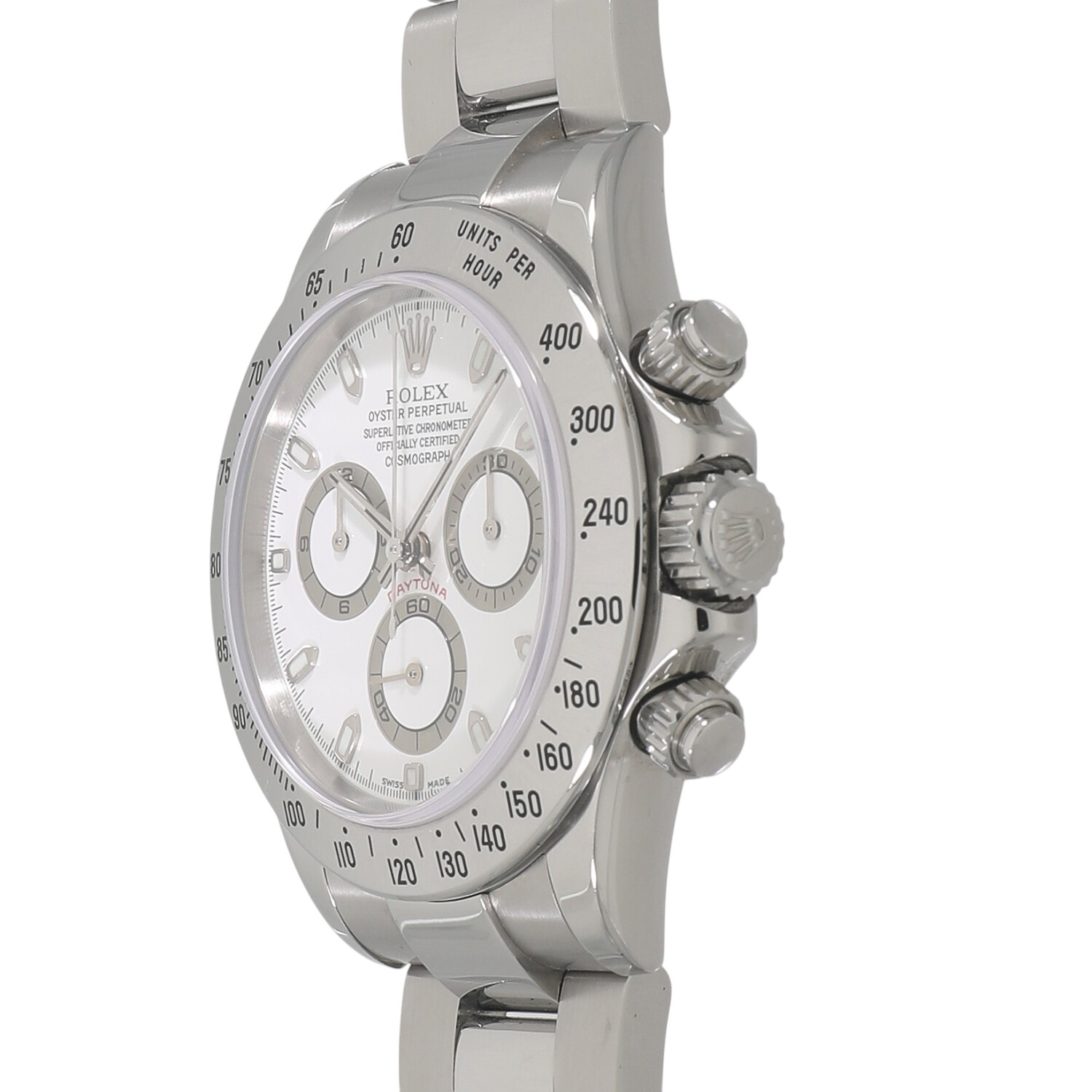 [中古]ロレックス コスモグラフ デイトナ 116520 Y番 ホワイト メンズ 送料無料 腕時計 【ローン48回無金利】