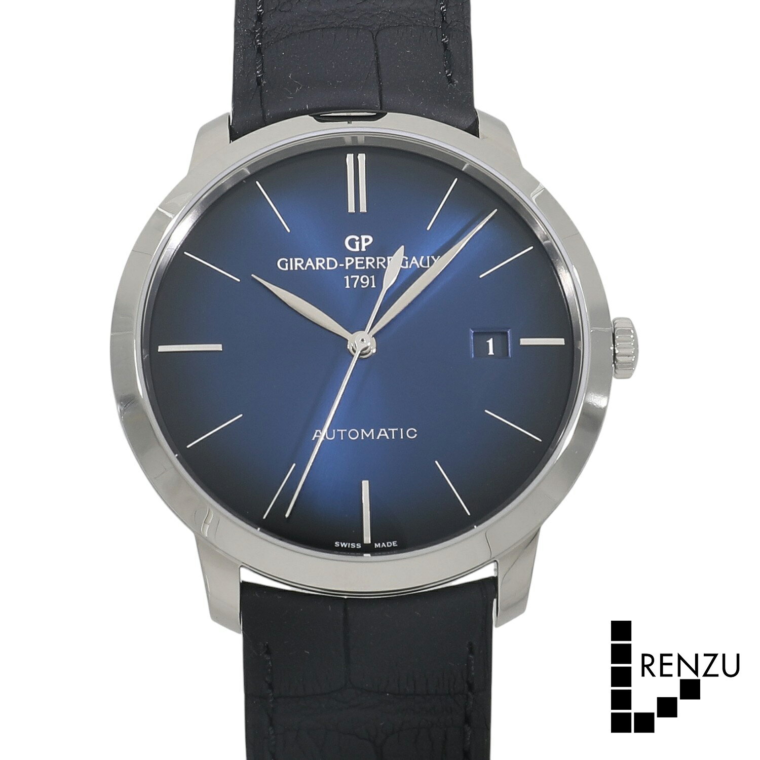 [新品]ジラールペルゴ 1966 40ミリ 49555-11-434-BH6A ブルー メンズ 送料無料 腕時計 【ローン48回無..