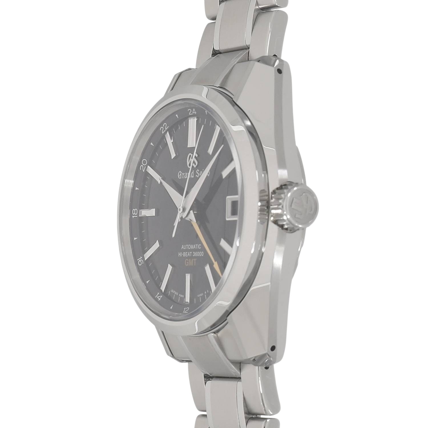 [新品]セイコー グランドセイコー ヘリテージコレクション メカニカル ハイビート GMT SBGJ265 ブラック メンズ 送料無料 腕時計 【ローン48回無金利】