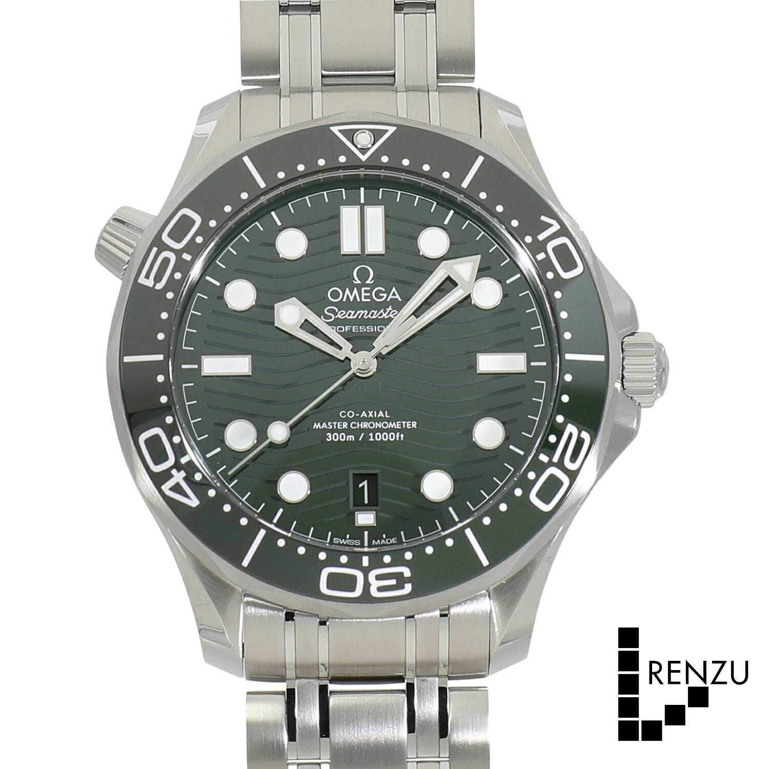 Other - [未使用]オメガ シーマスターダイバー300m マスターコーアクシャル クロノメーター 42mm 210.30.42.20.10.001 グリーン メンズ 送料無料 腕時計 【ローン48回無金利】