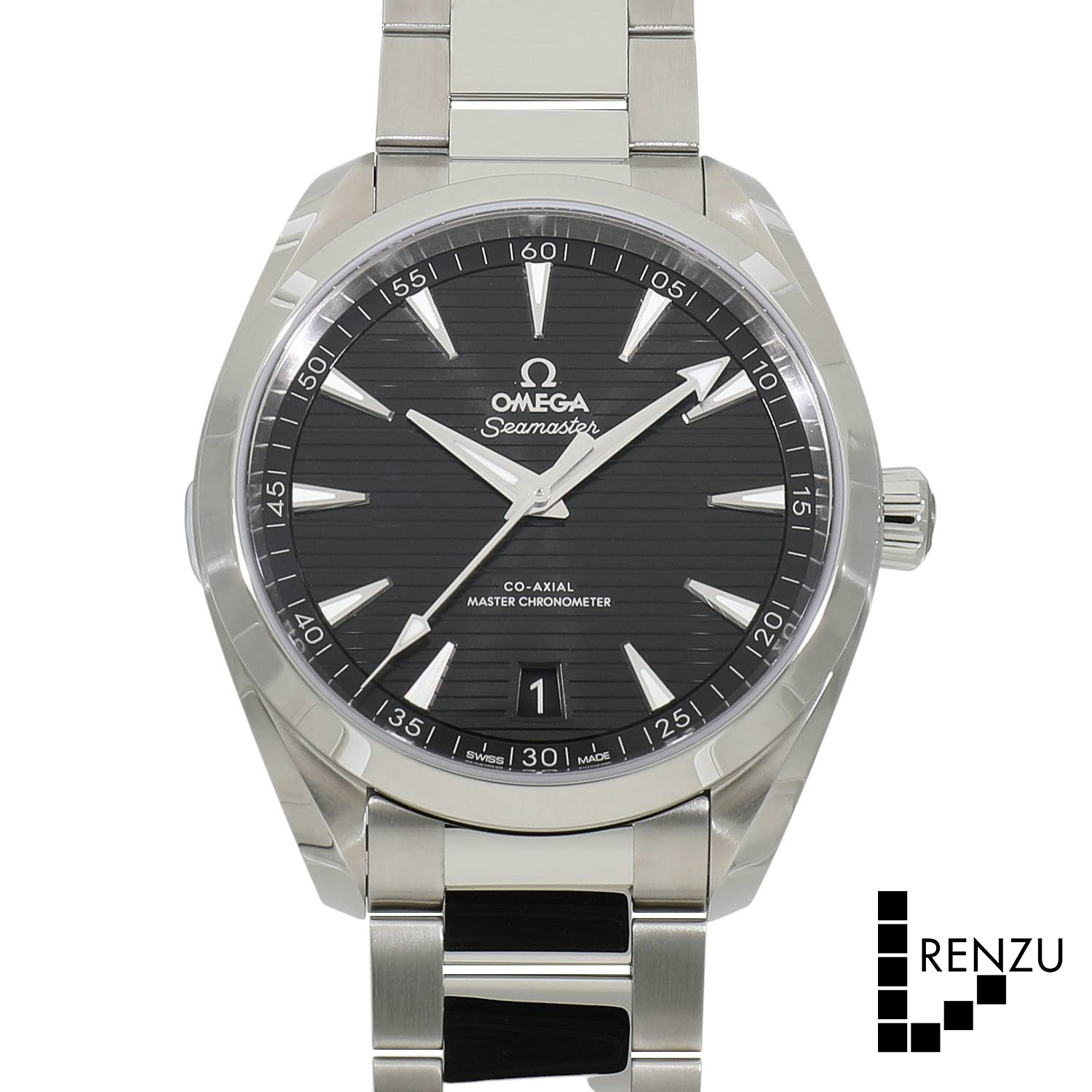Sea Master - [新品]オメガ シーマスター アクアテラ150m マスターコーアクシャル クロノメーター 41mm 220.10.41.21.01.001 ブラック メンズ 送料無料 腕時計 【ローン48回無金利】