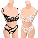 ブラ ショーツ セット 「上品なお花モチーフで色っぽい ブラ ショーツ ブラセット ワイヤーブラ」セクシー ランジェリー セクシー下着 Mサイズ ナイトブラ オ...
