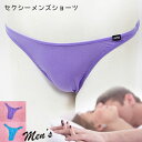 在庫限りの売り尽くし! セクシーランジェリー 「NEW やわらか極うす素材の メンズ Tバックショーツ セクシーショーツ 」 セクシー下着 インナー ビキニ M...