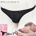 店内全商品 30%OFF ! 在庫限りの売り尽くし! セクシーランジェリー 「極うす シースルーの大胆 メンズ Tバック ショーツ セクシーショーツ 」インナー...