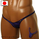 【メール便をご選択で 送料無料 】 セクシーランジェリー「M・L・LL サイズ ワイルド ゼブラ 極小 メンズ Tバック ショーツ セクシーショーツ」 インナー...