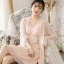 GWセール ポイント5倍 ! 【 送料無料 】ルームウェア 上下セット お花が可愛らしい ガウン と キャミソール セット メール便不可 レディース パッド付 ...
