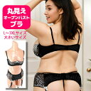 ブラ ショーツ セット 丸見えブラ 【メール便 送料無料 】「 L〜LL 3Lサイズ 丸見え悩殺SEXYフルバスト オープンブラ & 穴あき Tバックショーツ&...