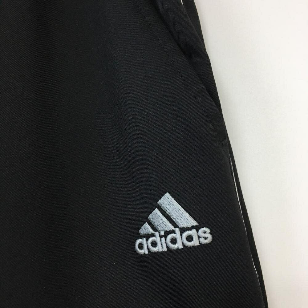 ★特価50%OFF★adidas アディダス パンツ 黒×白 蓄熱 サイド3ライン ヒップ擦れ メンズ M/M ゴルフウェア