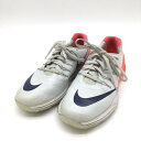 ナイキ ★特価30%OFF★NIKE ナイキ ゴルフシューズ グレー×オレンジ LUNARLON 819035-002 レディース 23.5 ゴルフウェア