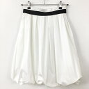 ★特価★ フォクシーニューヨーク バルーンスカート 白×黒 レディース 38 ブランド1
