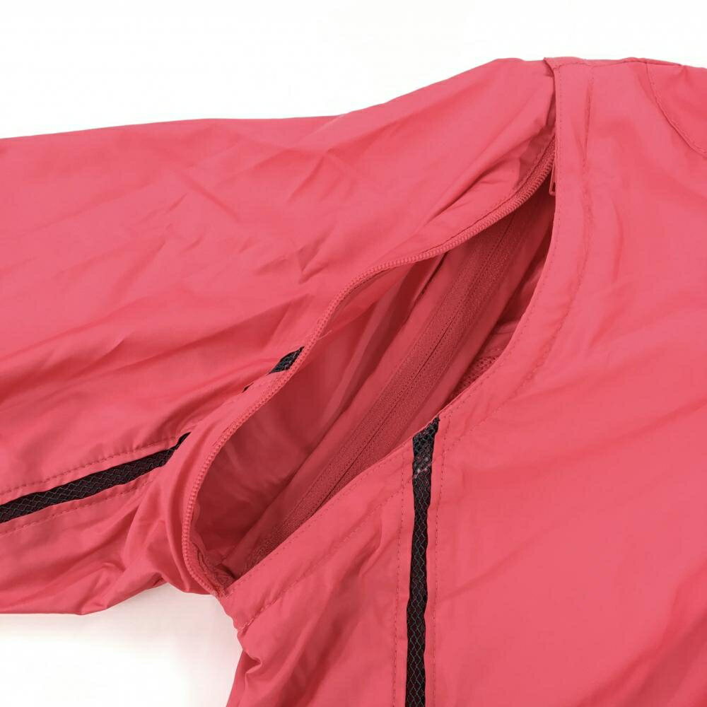 ナイキ 3WAYブルゾン ピンク 袖着脱可 フード収納可 レディース S ゴルフウェア NIKE