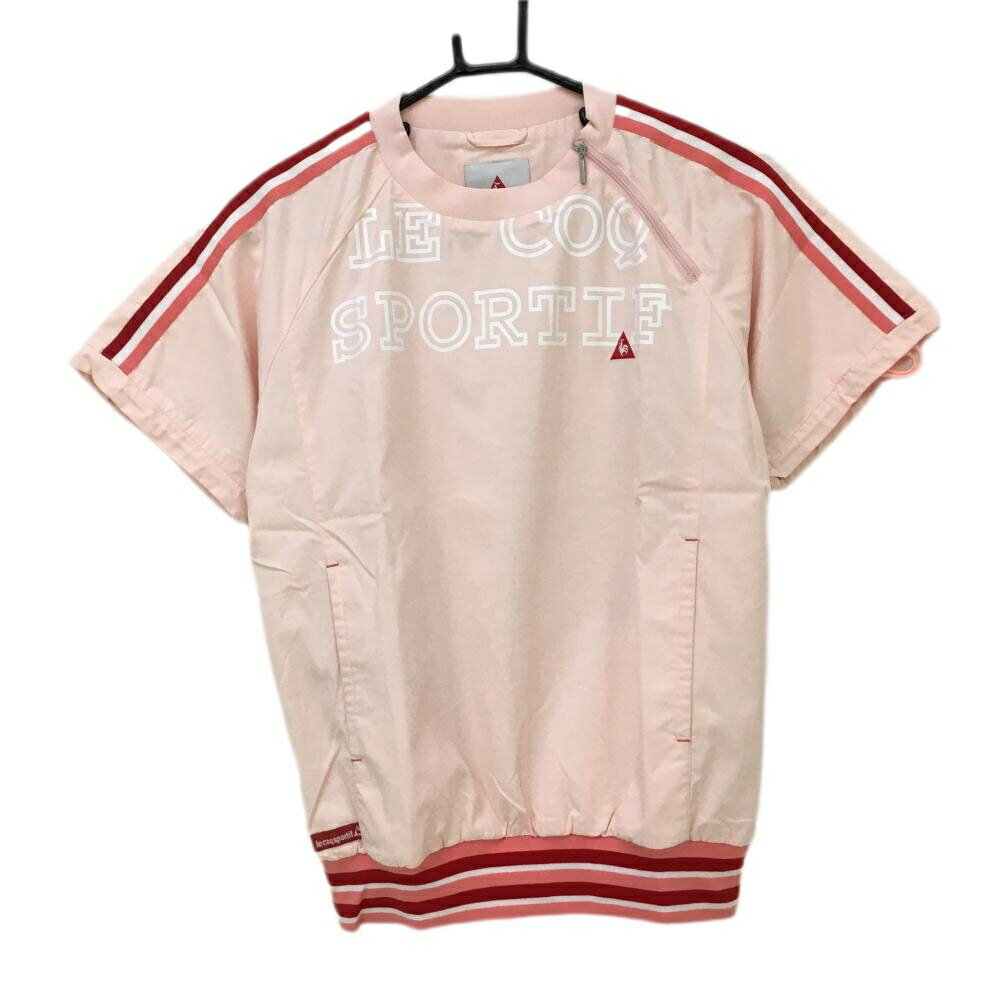 商品説明 ブランド le coq sportif アイテム 半袖スニード 表記サイズ S ※海外サイズの場合もございます。必ず実寸サイズをご確認ください。 実寸サイズ ゆき丈：約38cm身幅：約49cm着丈：約59cm ※実寸サイズの採寸方法については、こちらをご覧ください。 特徴・仕様 付属品 商品ランク A+ コメント 襟うす汚れ ★ 実寸サイズは、平台に平置きして外寸を測定しておりますので、商品によっては若干の誤差が生じます。数cmの誤差は予めご了承くださいませ。 ★ 商品詳細の追記・訂正をする場合がございますので、必ず最下段までお読みください。 商品ランク（ゴルフウェア） N 新品（タグ付き) S 新品未使用品（タグなし） A+ 使用感や汚れ等がない、または目立たない綺麗な中古品 A 使用感や汚れ等が少ない美品や良品 B+ 使用感や中小の汚れ等がある一般的な中古品 B 使用感や大中の汚れ等がある一般的な中古品 C 使用感や大中の汚れ、小さな穴等がある中古品 商品ランク（ゴルフシューズ） N 新品（タグ付き) S 新品未使用品（タグなし） A+ しわや汚れ等がない、または少ない綺麗な中古品 A しわや小さな汚れはあるが、使用感が少ない美品や良品 B+ しわや中小の汚れ、使用感がある一般的な中古品 B しわや大中の汚れ、使用感がある一般的な中古品 C しわや大中の汚れ、使用感がある中古品 D しわや大きな汚れ、使用感がある中古品 &nbsp;★A+～CランクはUSED品となりますので、神経質な方はご入札をお控えください。 &nbsp;★Nランクは新品商品ですが、一部保管時による汚れ等があります。商品説明や写真で必ずご確認ください。　