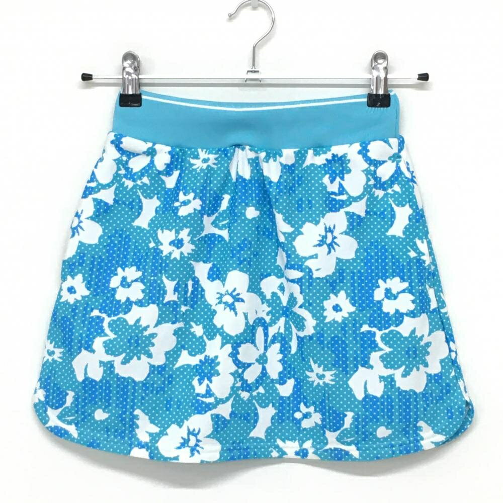 callaway 半袖 スカート 上下 セット アップ L 花柄 美品 ゴルフ 楽天