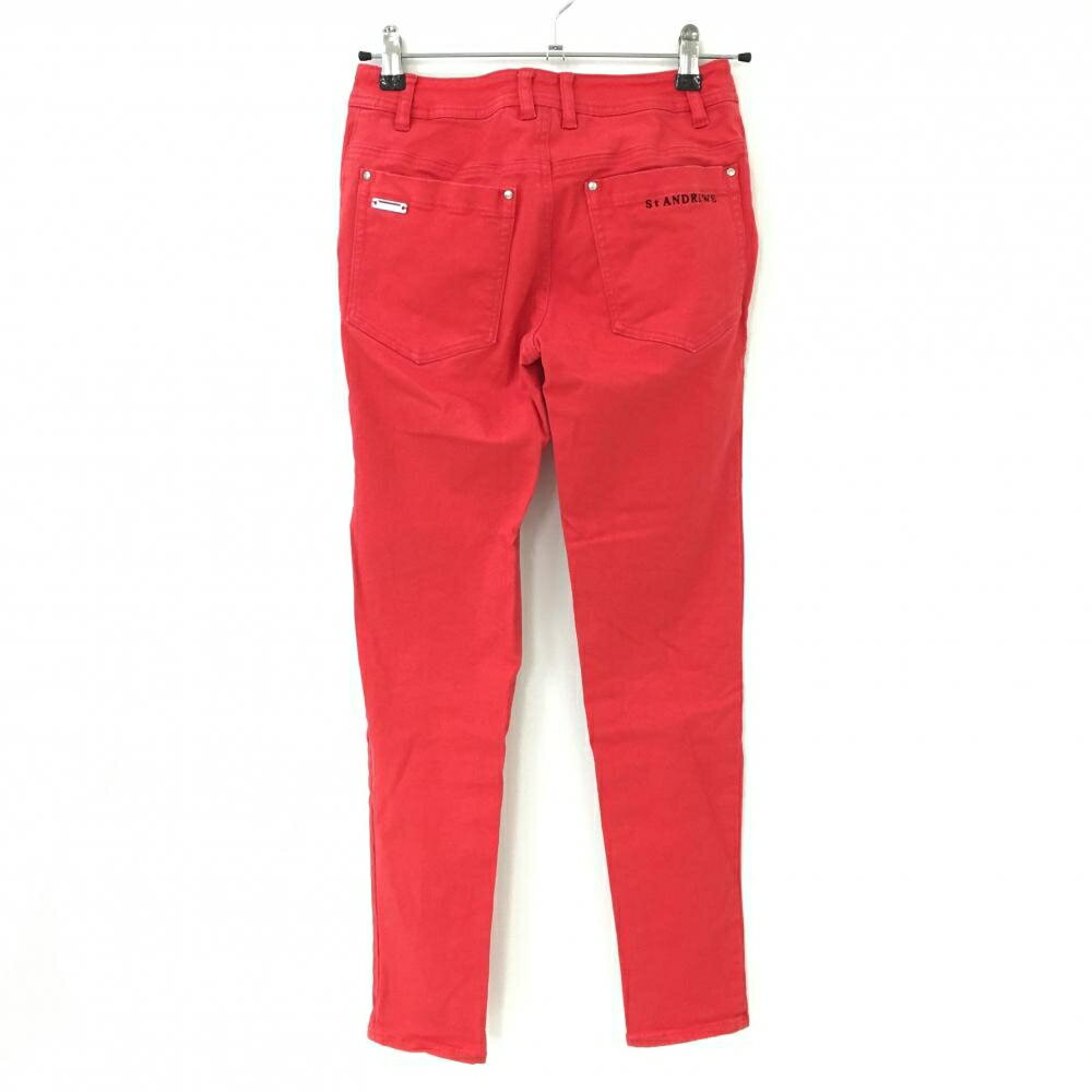 セントアンドリュース パンツ レッド シンプル レディース SS ゴルフウェア St ANDREWS