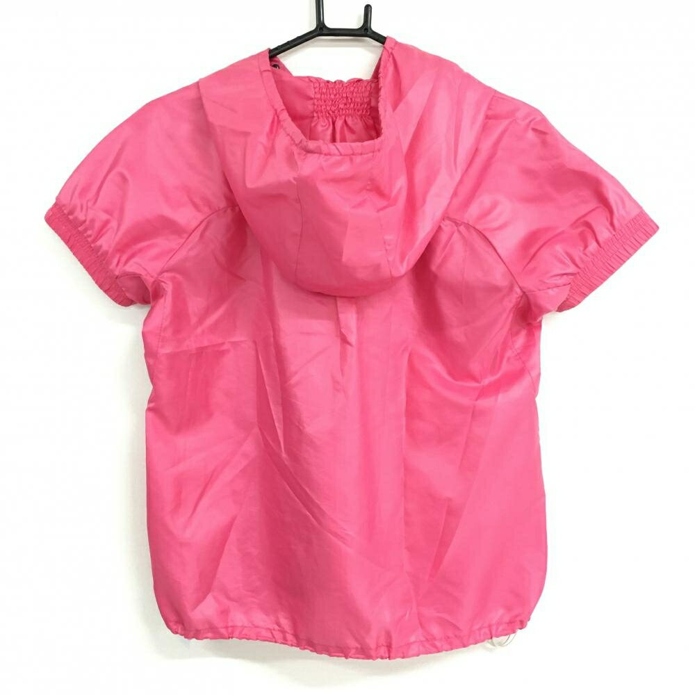 【美品】アルチビオ 半袖パーカー ピンク 薄手 レディース 36 ゴルフウェア archivio
