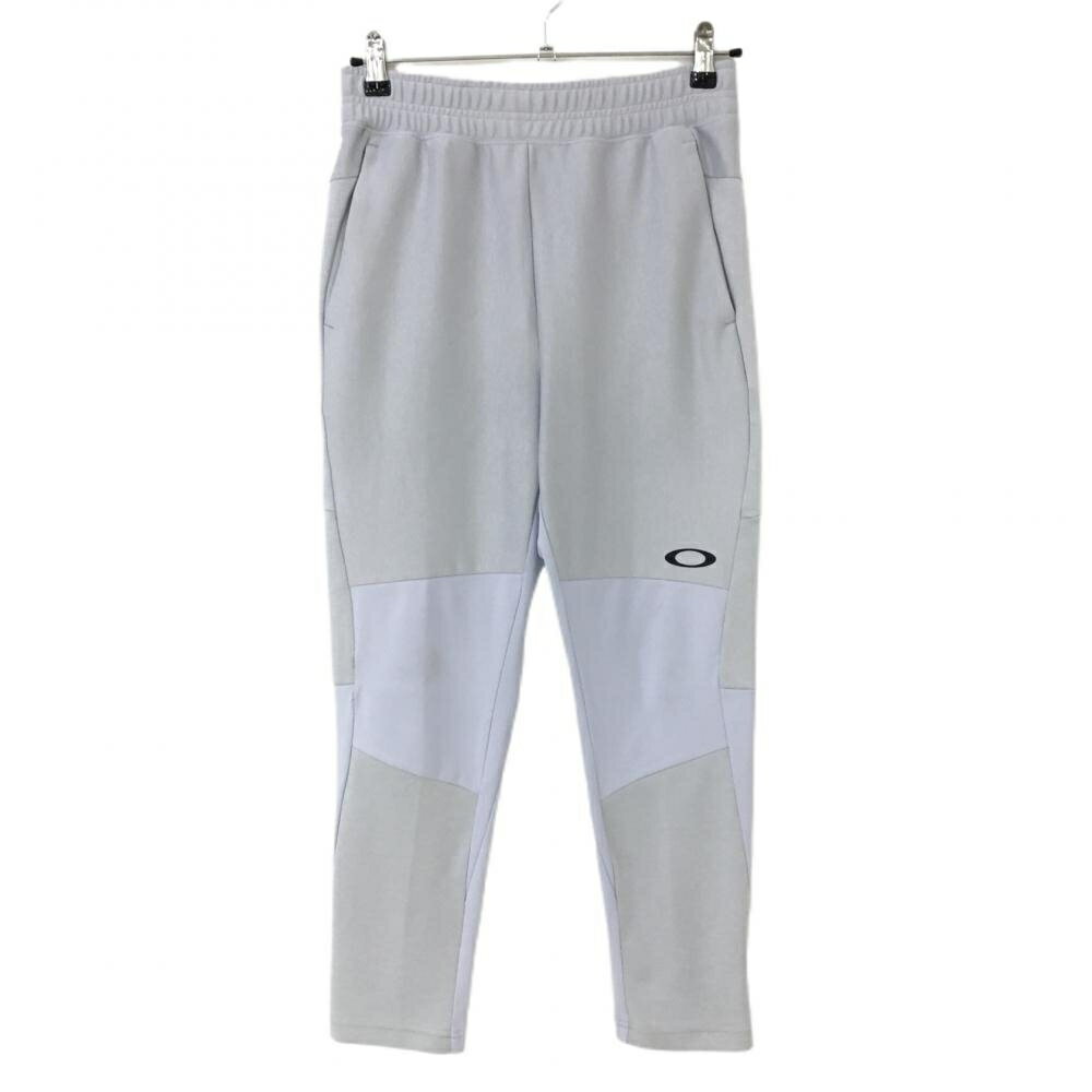 ★特価15%OFF★オークリー 切替パンツ ライトグレー ウエストゴム メンズ MEDIUM ゴルフウェア Oakley