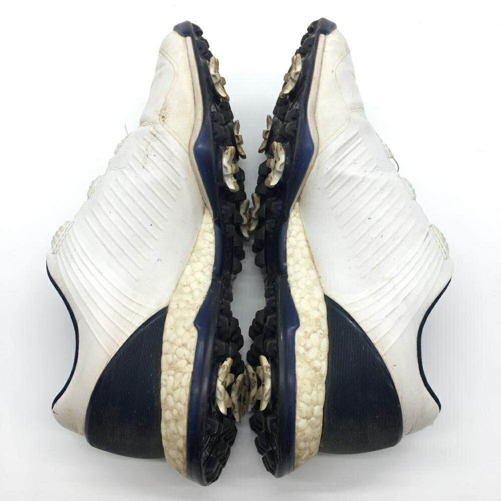 アディダス ゴルフシューズ 白×ネイビー EE7044 レディース 24.0 ゴルフウェア adidas