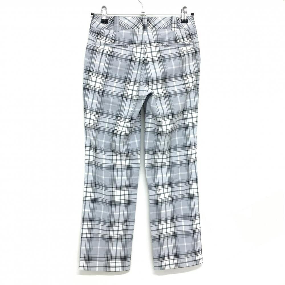 ナイキ パンツ グレー×黒 チェック DRI-FIT レディース O ゴルフウェア NIKE