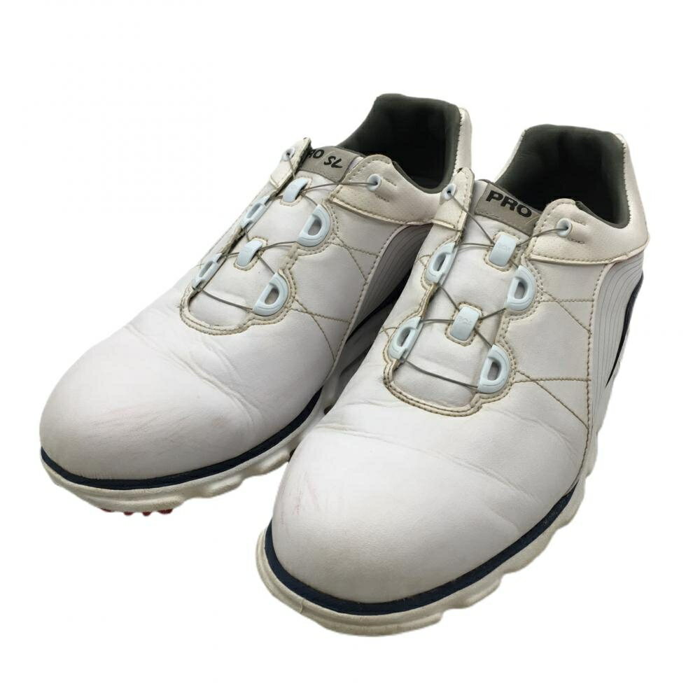 ★特価25%OFF★フットジョイ ゴルフシューズ 白×ネイビー ボア スパイクレス 53290J メンズ 27.0 ゴルフウェア FootJoy