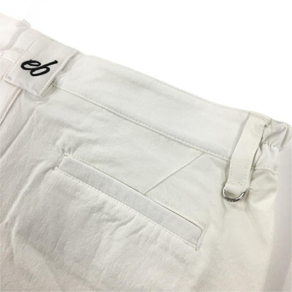 【新品】エフィカスブラン ショートパンツ 白 シリコンロゴワッペン レディース L ...