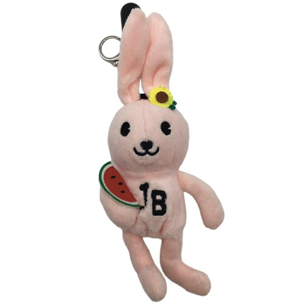 ★特価15%OFF★【美品】ジャックバニー ボールケース ピンク×黒 ラビット ぬいぐるみゴルフ Jack Bunny