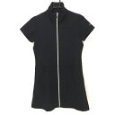 ★特価★【美品】コルウィン ハイネックワンピース 黒 ストレッチ レディース M ゴルフウェア Kolwin