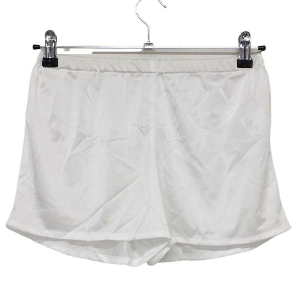 【美品】サマンサタバサ UNDER25 スカート 白 花柄レース 裏地・インナーパンツ付 レディース M ゴルフウェア Samantha Thavasa