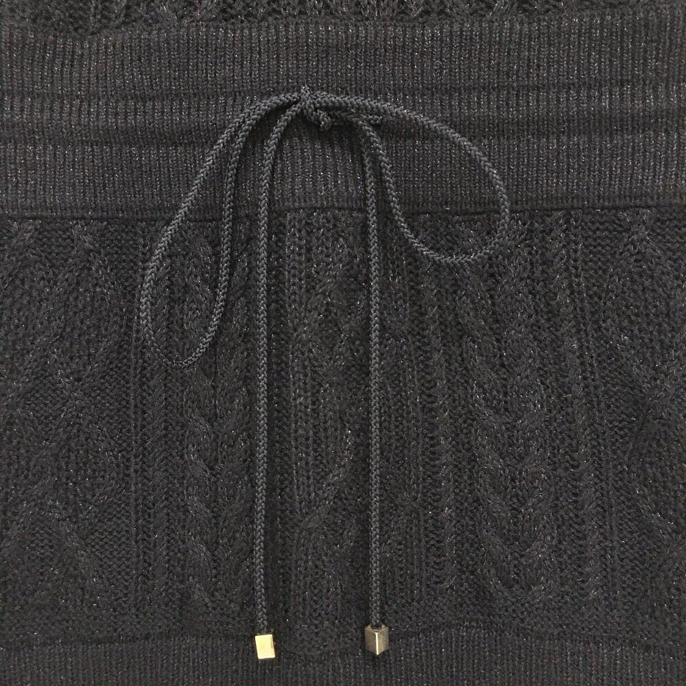 【美品】23区スポーツ ニットノースリーブワンピース 黒 ラメ糸 レディース S-M ゴルフウェア 23区 reonard-10103025 レオナード 楽天市場店 サンプル画像3