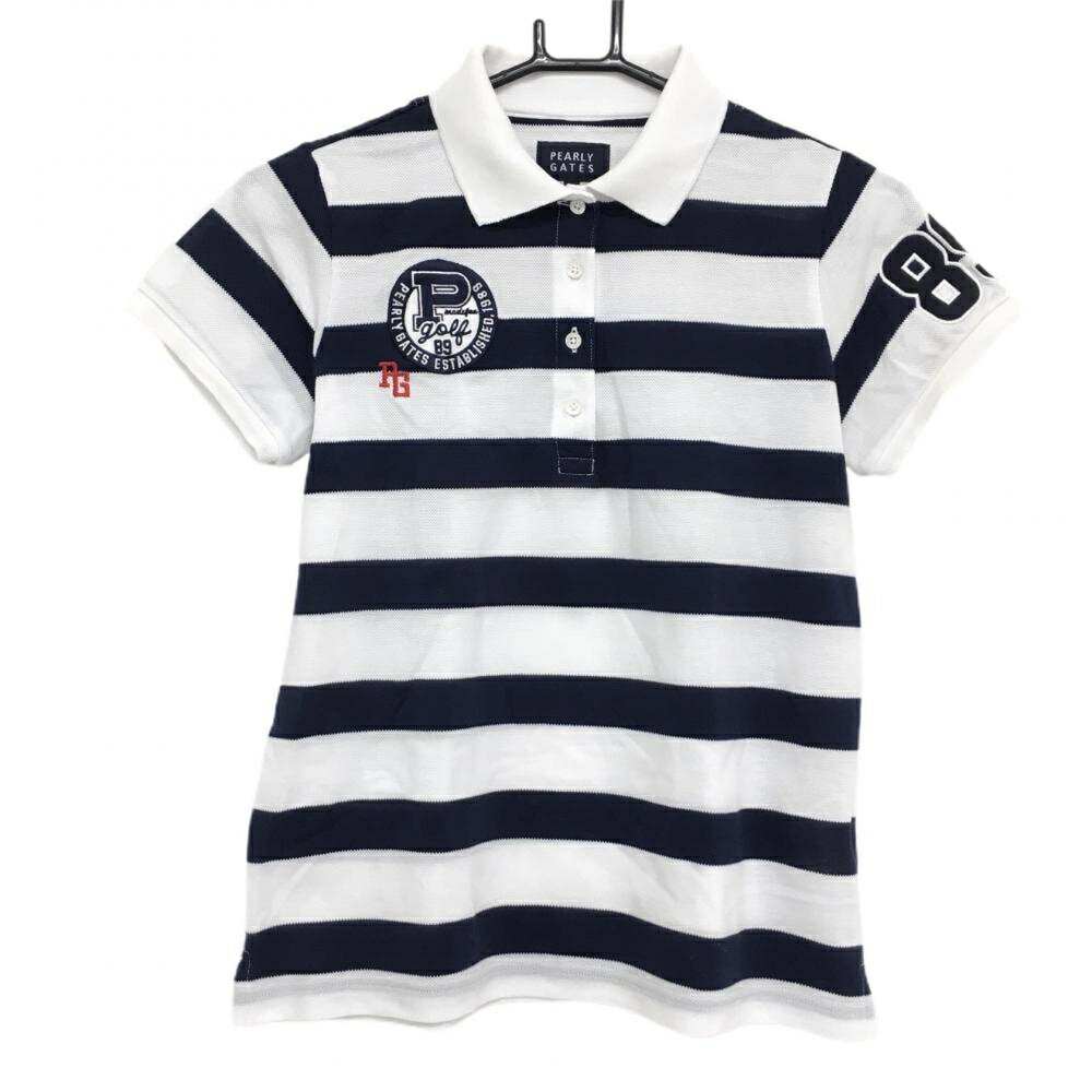 楽天市場】パーリーゲイツ ボーダー ポロシャツの通販
