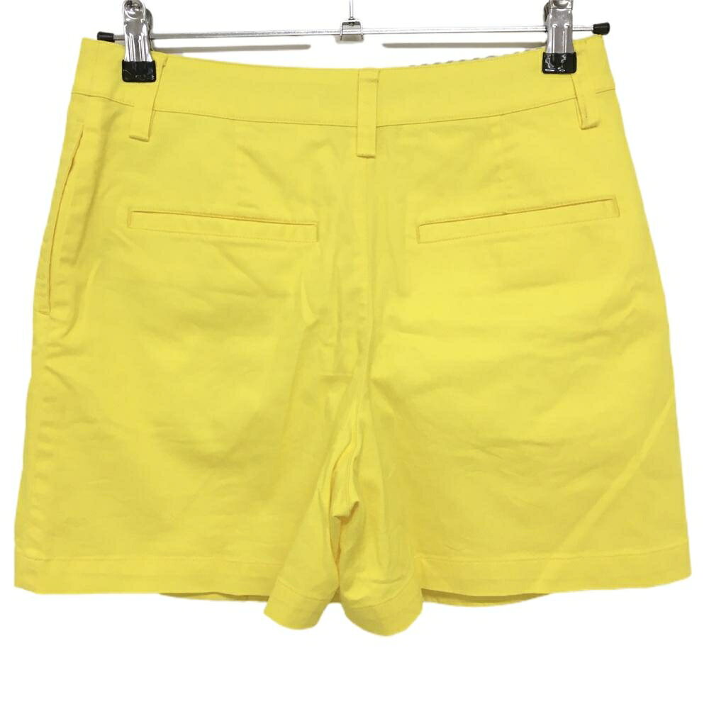 【美品】キャロウェイ キュロットスカート イエロー 前ボタン レディース M ゴルフウェア Callaway