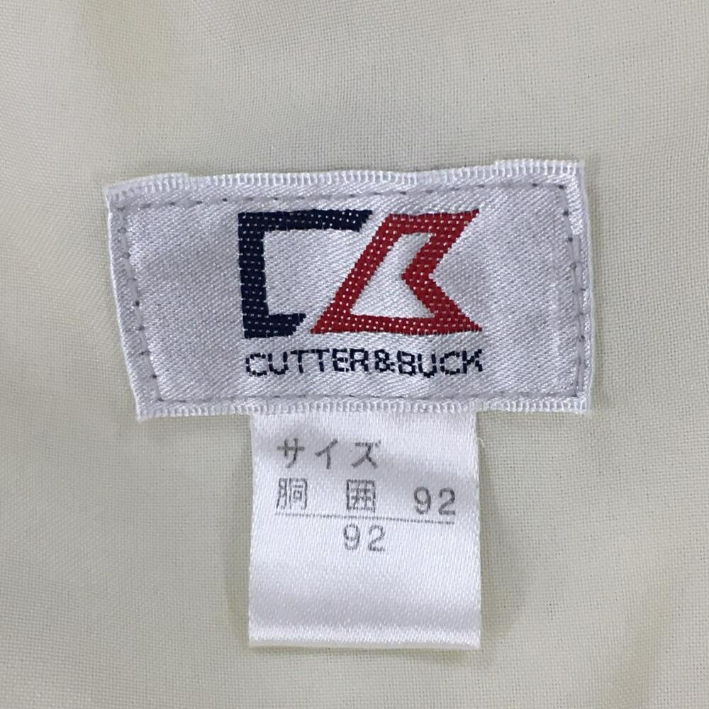 【美品】カッターアンドバック パンツ ベージュ×レッド チェック 薄手 メンズ 92 ...
