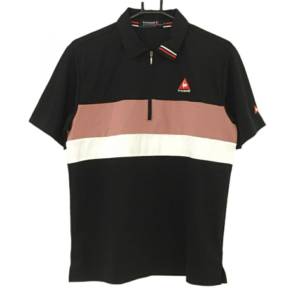 商品説明 ブランド le coq sportif アイテム 半袖ハイネックシャツ 表記サイズ M ※海外サイズの場合もございます。必ず実寸サイズをご確認ください。 実寸サイズ 身幅：約52cm 袖丈：約22.5cm 肩幅：約44cm 着丈：約66cm ※実寸サイズの採寸方法については、こちらをご覧ください。 ★実寸サイズは平台に平置きして外寸を測定しており、商品によっては若干の誤差が生じます。数cmの誤差は予めご了承くださいませ。 特徴・仕様 付属品 商品ランク A コメント ロゴ下汚れ小 商品ランク（ゴルフウェア） N 新品（タグ付き) S 新品未使用品（タグなし） A+ 使用感や汚れ等がない、または目立たない綺麗な中古品 A 使用感や汚れ等が少ない美品や良品 B+ 使用感や中小の汚れ等がある一般的な中古品 B 使用感や大中の汚れ等がある一般的な中古品 C 使用感や大中の汚れ、小さな穴等がある中古品 商品ランク（ゴルフシューズ） N 新品（タグ付き) S 新品未使用品（タグなし） A+ しわや汚れ等がない、または少ない綺麗な中古品 A しわや小さな汚れはあるが、使用感が少ない美品や良品 B+ しわや中小の汚れ、使用感がある一般的な中古品 B しわや大中の汚れ、使用感がある一般的な中古品 C しわや大中の汚れ、使用感がある中古品 D しわや大きな汚れ、使用感がある中古品 &nbsp;★A+～CランクはUSED品となりますので、神経質な方はご入札をお控えください。 &nbsp;★Nランクは新品商品ですが、一部保管時による汚れ等があります。商品説明や写真で必ずご確認ください。　