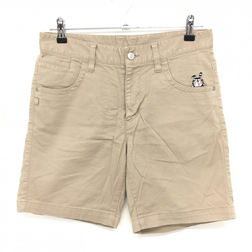 ★特価35%OFF★ジャックバニー×ドラえもん ハーフパンツ ベージュ うさ耳ドラえもん メンズ 3(S) ゴルフウェア Jack Bunny