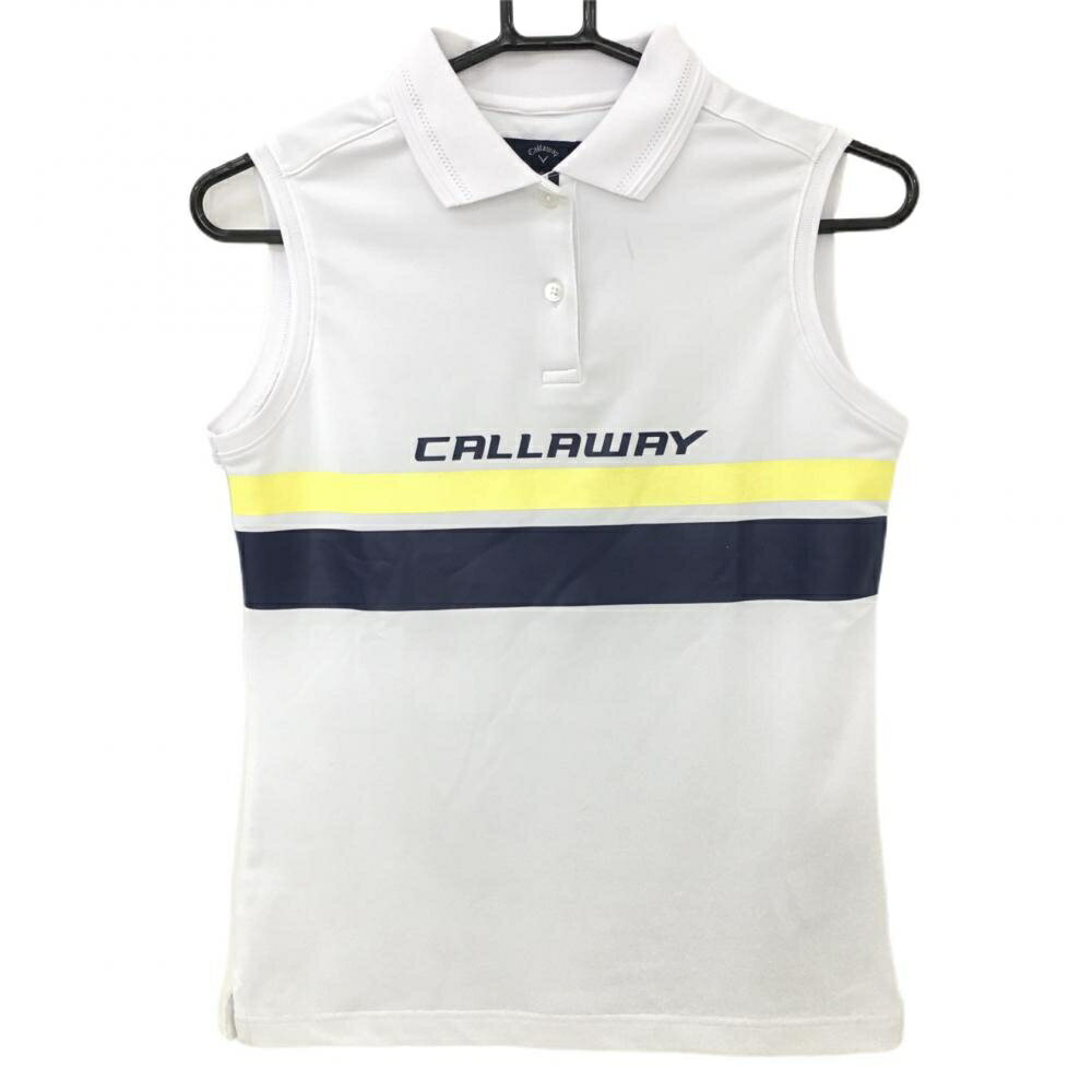 新品未利用　Callawayゴルフウェア　アイボリーノースリーブベスト　現行品 Callaway - 〓Callaway⁄キャロウェイ〓速乾Vネックニットベスト⁄ゴルフ