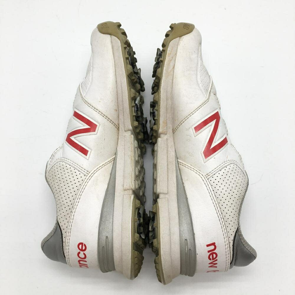 ニューバランス ゴルフシューズ 白×レッド ボア WGB574R2 レディース 22.5 ゴルフウェア New Balance