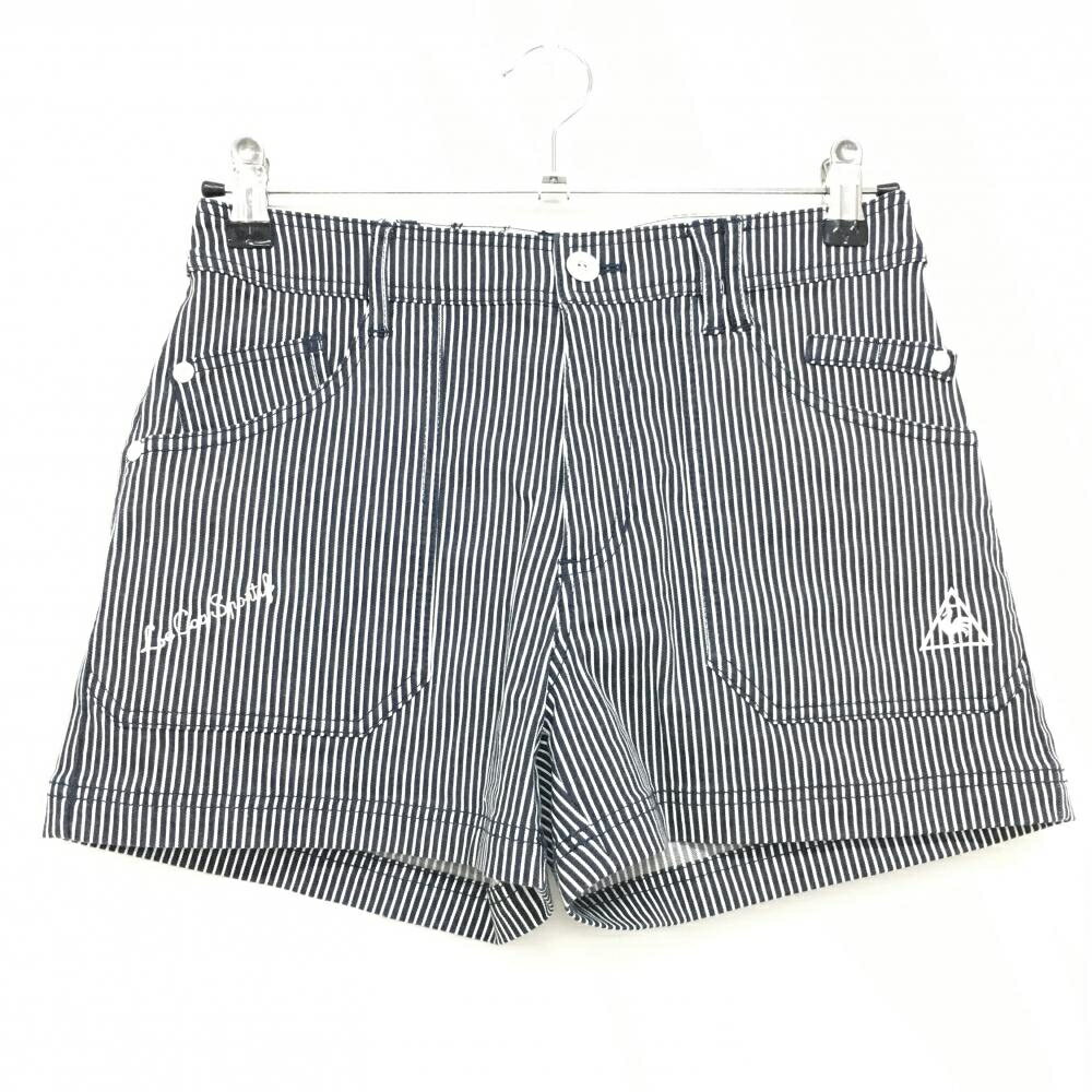 商品説明 ブランド le coq sportif アイテム ショートパンツ 表記サイズ 9 ※海外サイズの場合もございます。必ず実寸サイズをご確認ください。 実寸サイズ 　ウエスト：約36cm　股上：約24cm　股下：約8.5cm　もも幅：約26cm　裾幅：約28cm ※実寸サイズの採寸方法については、こちらをご覧ください。 ★実寸サイズは平台に平置きして外寸を測定しており、商品によっては若干の誤差が生じます。数cmの誤差は予めご了承くださいませ。 特徴・仕様 ワッペン　 付属品 商品ランク A+ コメント 商品ランク（ゴルフウェア） N 新品（タグ付き) S 新品未使用品（タグなし） A+ 使用感や汚れ等がない、または目立たない綺麗な中古品 A 使用感や汚れ等が少ない美品や良品 B+ 使用感や中小の汚れ等がある一般的な中古品 B 使用感や大中の汚れ等がある一般的な中古品 C 使用感や大中の汚れ、小さな穴等がある中古品 商品ランク（ゴルフシューズ） N 新品（タグ付き) S 新品未使用品（タグなし） A+ しわや汚れ等がない、または少ない綺麗な中古品 A しわや小さな汚れはあるが、使用感が少ない美品や良品 B+ しわや中小の汚れ、使用感がある一般的な中古品 B しわや大中の汚れ、使用感がある一般的な中古品 C しわや大中の汚れ、使用感がある中古品 D しわや大きな汚れ、使用感がある中古品 &nbsp;★A+～CランクはUSED品となりますので、神経質な方はご入札をお控えください。 &nbsp;★Nランクは新品商品ですが、一部保管時による汚れ等があります。商品説明や写真で必ずご確認ください。　