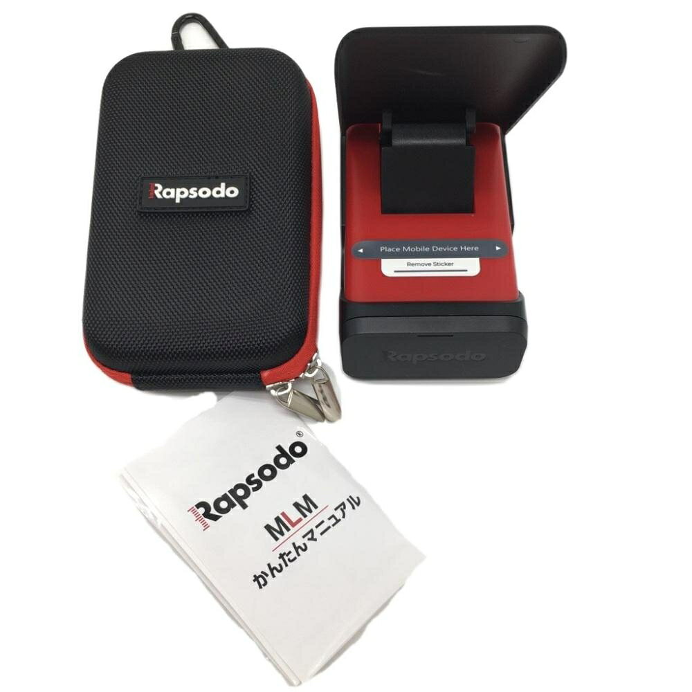★特価15%OFF★【美品】ラプソード ゴルフ弾道測定器 黒 収納ケース付 ゴルフ Rapsodo