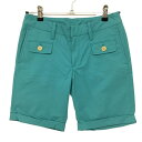 ★特価★パーリーゲイツ ショートパンツ ライトグリーン 複数ポケット レディース 0(S) ゴルフウェア PEARLY GATES