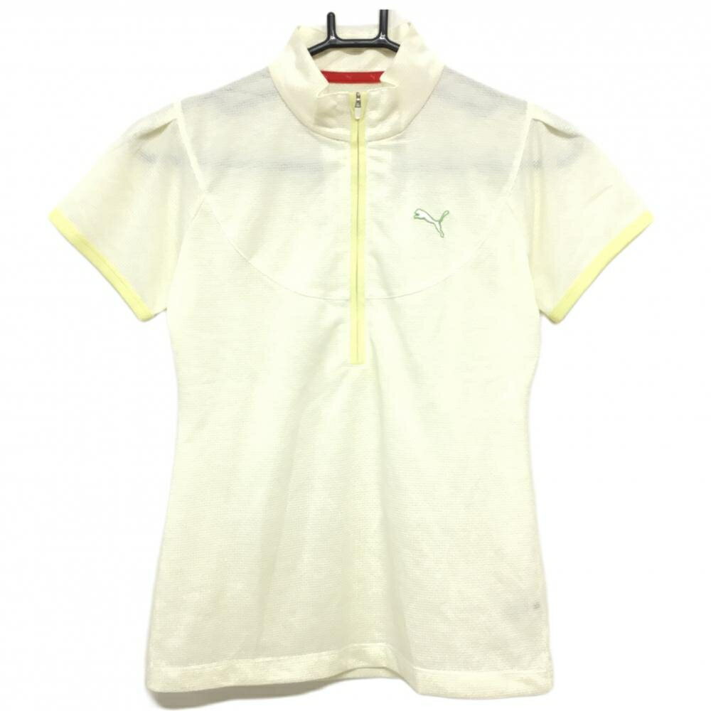 プーマ半袖ハイネックシャツイエロー...