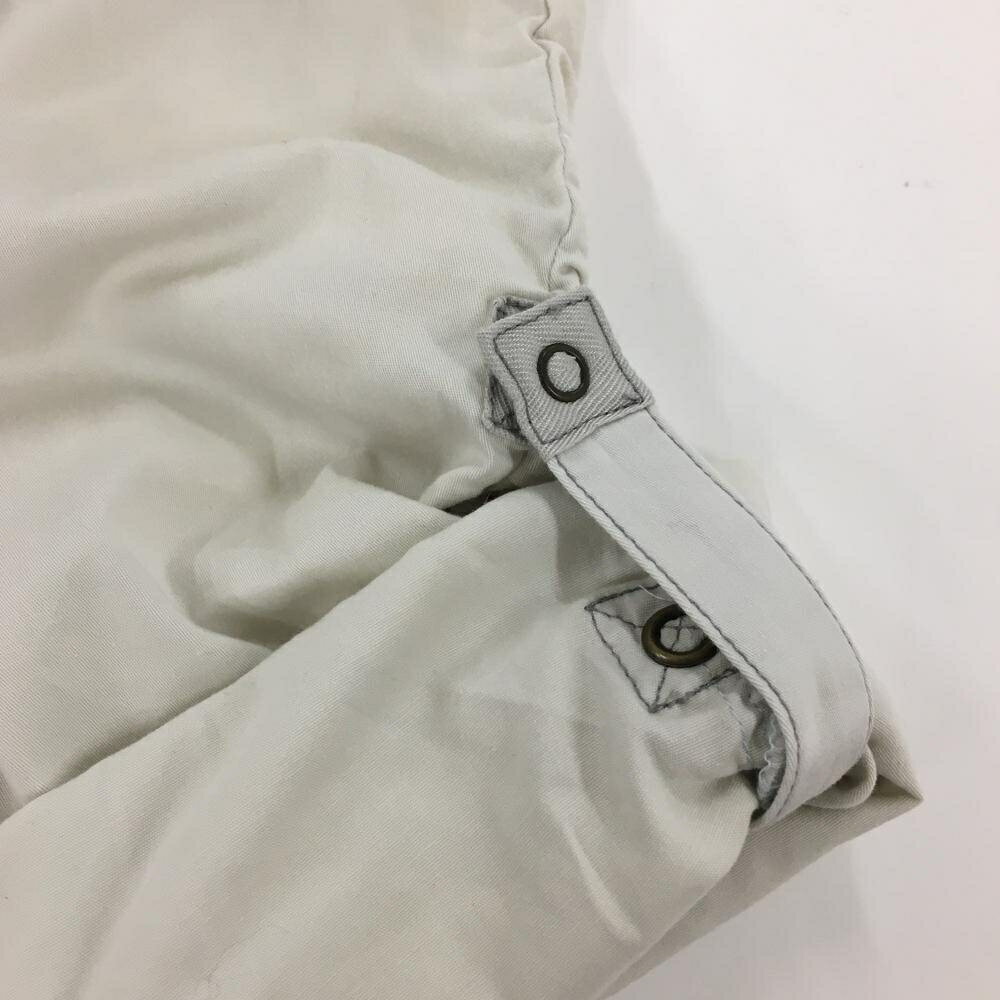 フィラゴルフ パンツ ベージュ ウエストステッチ 裾シャーリング・ロールアップ可 レディース M ゴルフウェア FILA GOLF