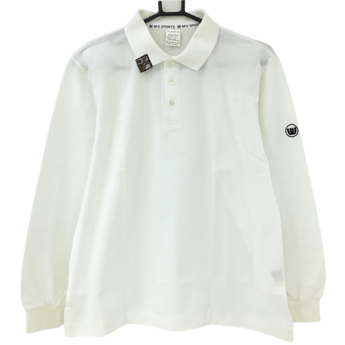 ★特価★MUスポーツ長袖ポロシャツ...