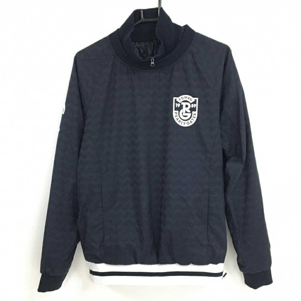 超美品】パーリーゲイツ ツインスニード 白×ネイビー 蓄熱裏地 超美品】パーリーゲイツ ツインスニード 白×ネイビー 蓄熱裏地