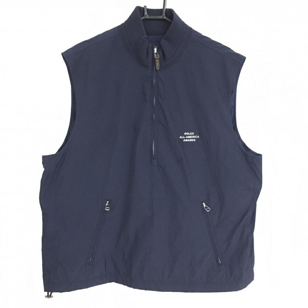 ポロゴルフ ラルフローレン アウターベスト ネイビー ハーフジップ メンズ XL ゴルフウェア Ralph Lauren