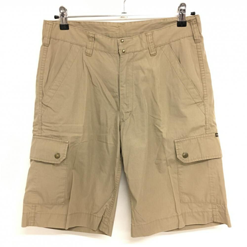 【当店ポイント5倍！6月1日限り】★特価★パーリーゲイツ ハーフパンツ ライトブラウン 複数ポケット メンズ 4(M) ゴルフウェア PEARLY GATES