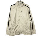 ★特価★ナイキ 2WAYジャケット ベージュ×黒 袖ライン 袖着脱可 ドローコード メンズ XL ゴルフウェア NIKE(4)